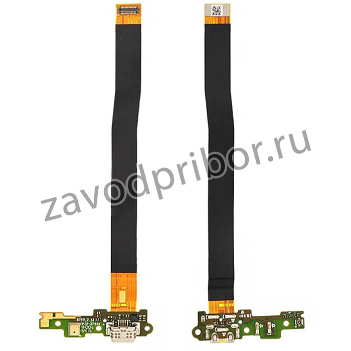 Шлейф разъема питания с микрофоном для Huawei Honor 6C / V9 Play