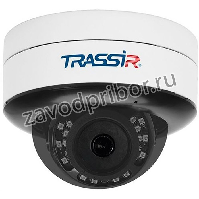 TRASSIR TR-D3121IR2 v6 3.6 Уличная 2Мп IP-камера с ИК-подсветкой. Матрица 1/2.7" CMOS, разрешение 2Мп