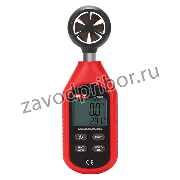 UNI-T UT363 — анемометр-термометр с крыльчаткой цифровой