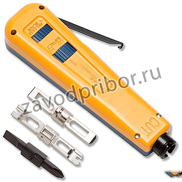 Fluke 10051501 — D914 ударный инструмент с лезвиями EverSharp 110 и EverSharp 66 мм, а также запасным лезвием