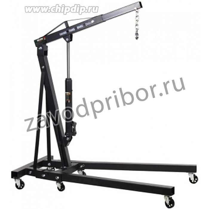 FT32001ИЗ2ХЧАСТЕЙ, Кран гидравлический, 1т складной, (высота подъема 2200мм, длина стрелы: 870-1140мм)