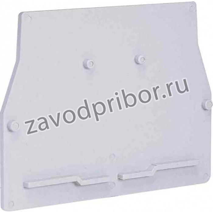 Изолятор торцевой SCB/6/PT/GR серый для SCB.6 | ZSB201GR | DKC