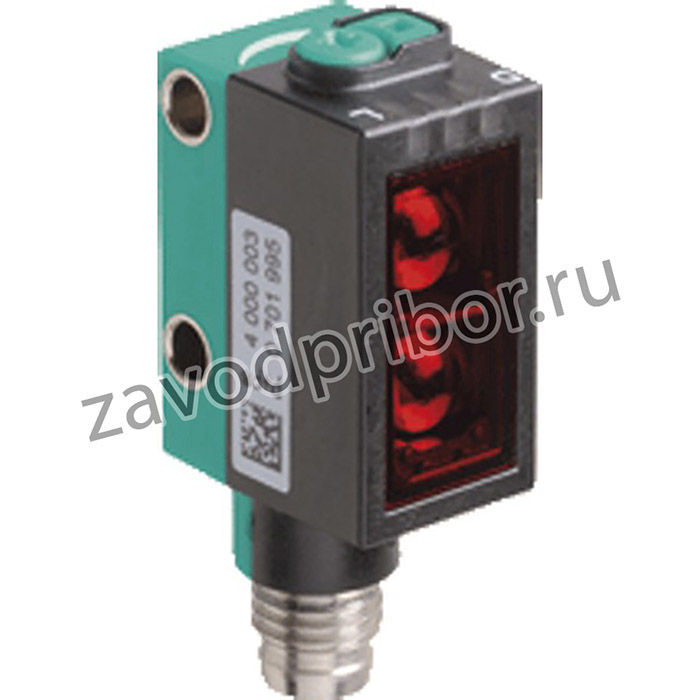 OBR12M-R101-2EP-IO-V31-L, Retroreflective Photoelectric Sensor, Block Sensor, 0 12 m Detection Range IO-LINK