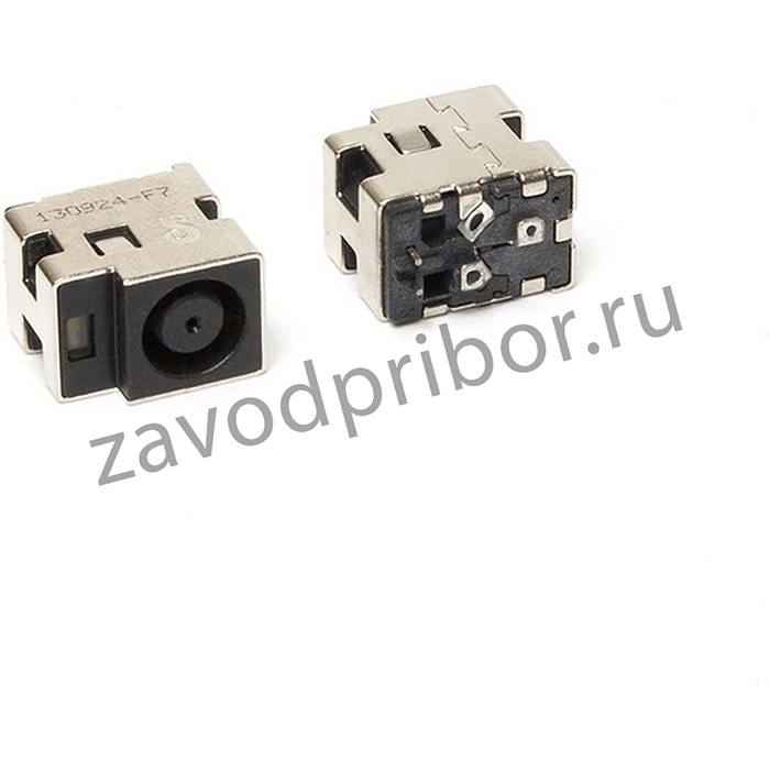 Разъем питания PJ059 для ноутбука HP Compaq CQ50, CQ60, CQ70, Pavilion G60, G70 7.4x5.0 mm с иглой 486637-001, 50.4H513.001