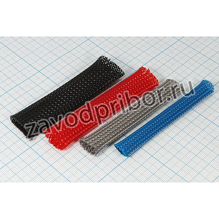 Оплетка изоляционнаяка 15PET-12мм\10x16мм\ полиэстер\син; изол оплетка 15PET-12мм\10x16мм\ полиэстер\син