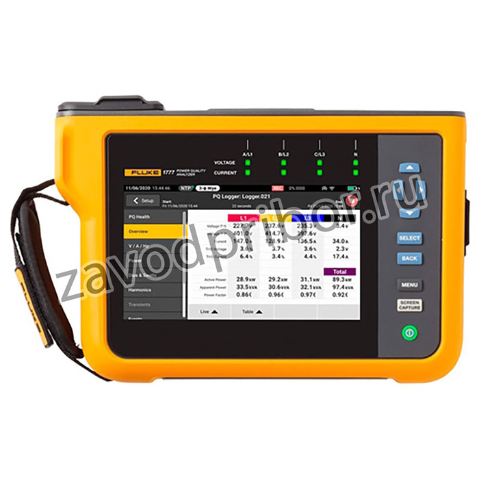 Fluke 1775 — анализатор качества электроэнергии для трехфазной сети