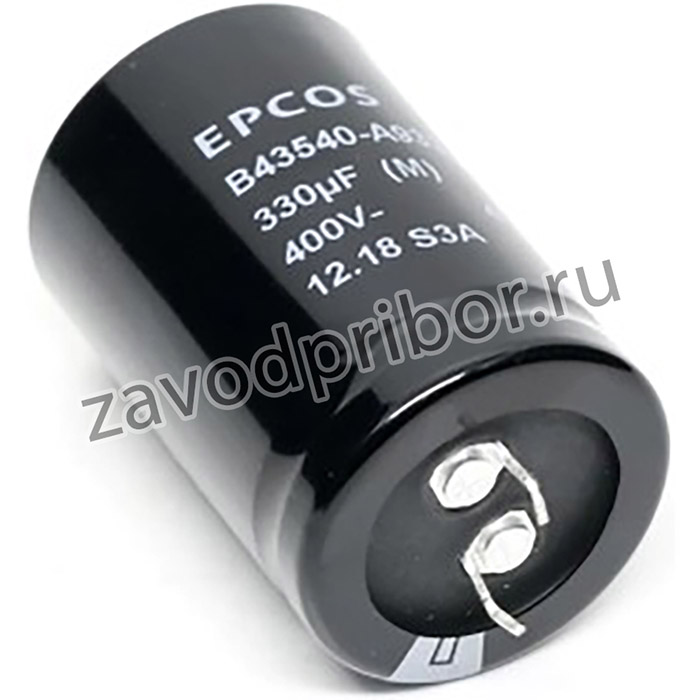 ECAP (К50-35), 680 мкФ, 450 В, 105°C, 35x55, SNAP IN, B43644A5687M000, Конденсатор электролитический алюминиевый