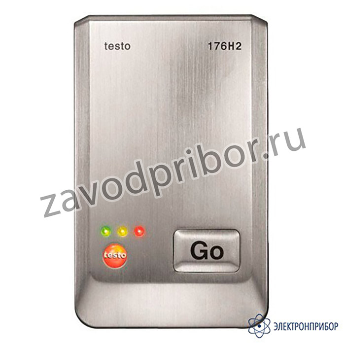 testo 176 H2 — 4х-канальный логгер данных температуры и влажности в металлическом корпусе с разъемами для внешних зондов