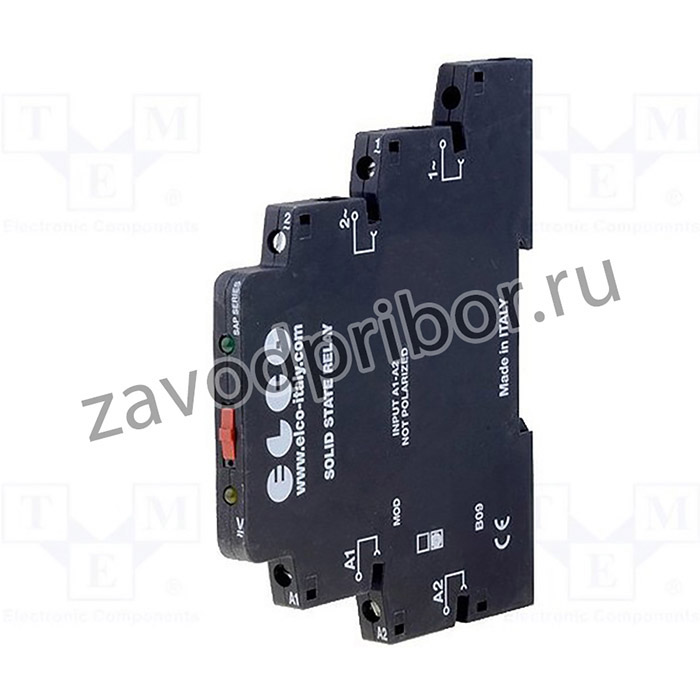 SDP-0624A, Реле: интерфейсное, SPDT, Uупр: 5-32ВDC, 6А, Uкоммут: 5-36ВDC, DIN