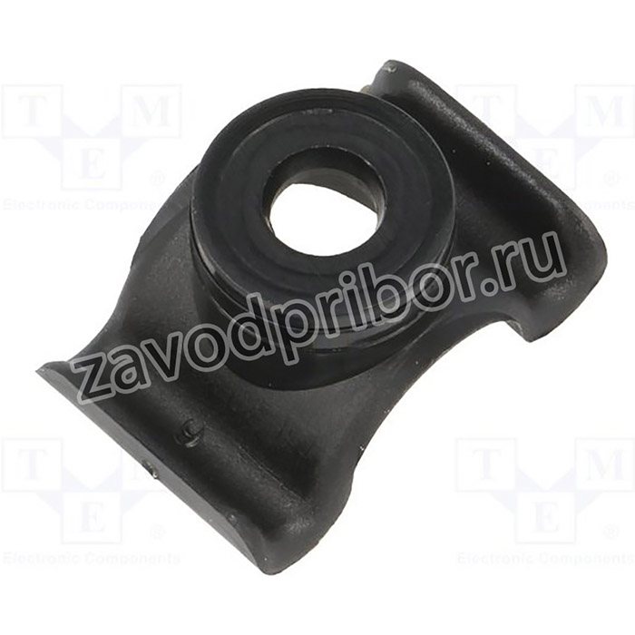 C1-PA6HIR-BK, Основание держателя: полиамид: черный: dмонтажн.отв: 4,8мм