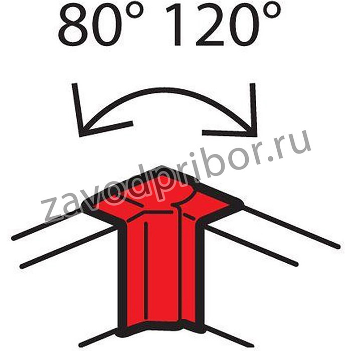638041, Угол внутренний 130x50мм
