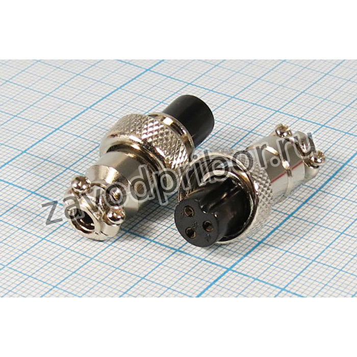 Гнездо микрофонное MIC12\3P\каб\ М12\\XS12JK-3P; гн мик MIC12\3P\каб\ М12\\XS12JK-3P