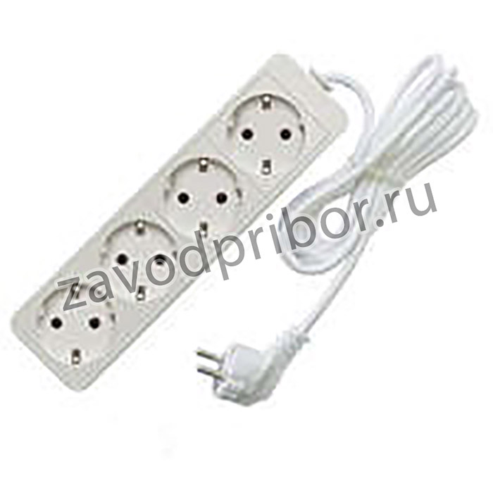Удлинитель 4х1.5м с заземл. 16А IP20 3.5кВт ПВС Союз 481S-6401