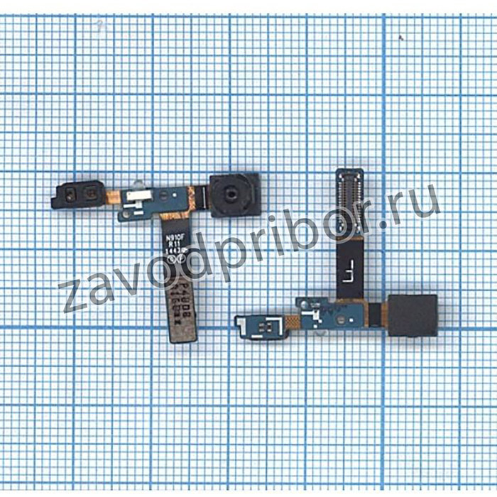 Шлейф + фронтальная камера для Samsung Galaxy Note 4 N910