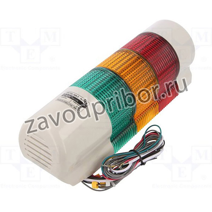 QWTDLWA324RAG, Сигнализатор: сигнальная колонна, LED, красный/янтарный/зеленый