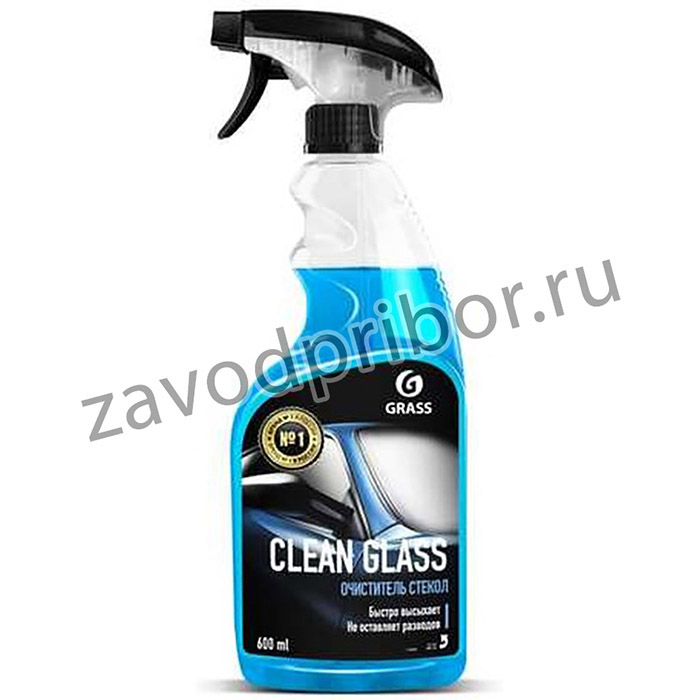 110393, Очиститель стекла Clean Glass спрей 600 мл GRASS 110393
