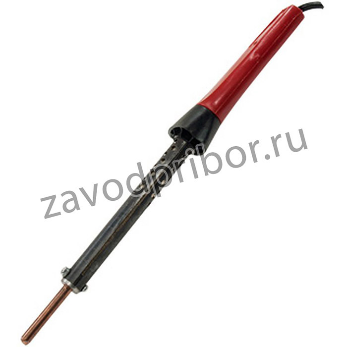 ЭПСН- 40ВТ 230В, паяльник со см. жалом ф6мм дер.ручка нерж.корпус