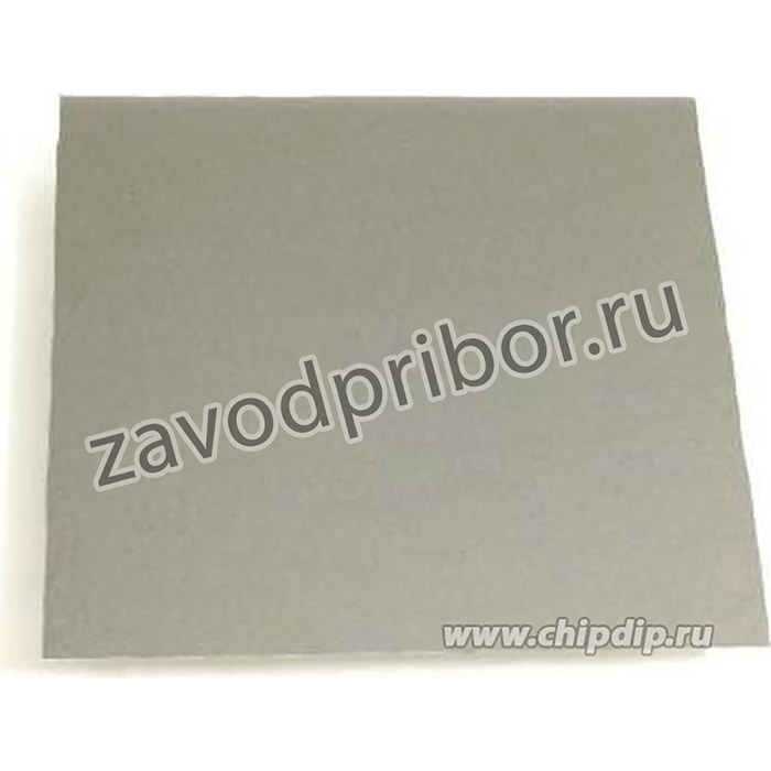 Слюда для СВЧ 150х150х0.35мм, белая