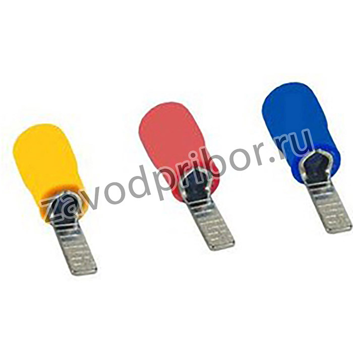 Наконечник штыревой плоский НШпИ OptiKit T-Shp-PVC-0.5-1.5 (уп.100шт) КЭАЗ 278022