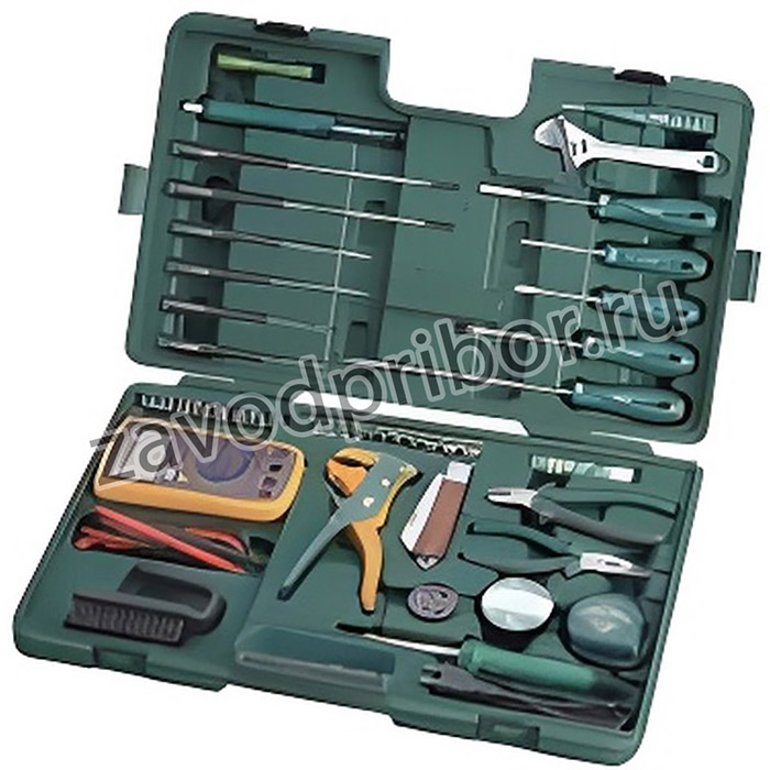 09535, Инструмент в наборе 56 предметов. (SATA)