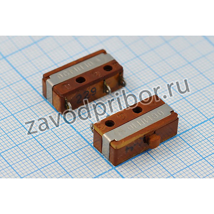 Переключатель концевой(путевой) 20x 7 x10, 30&220, 4&3, ON-(ON), H12, МП10; ПКонц 20x 7 x10\ 30&220\ 4&3\ON-(ON)\\H12\МП10\