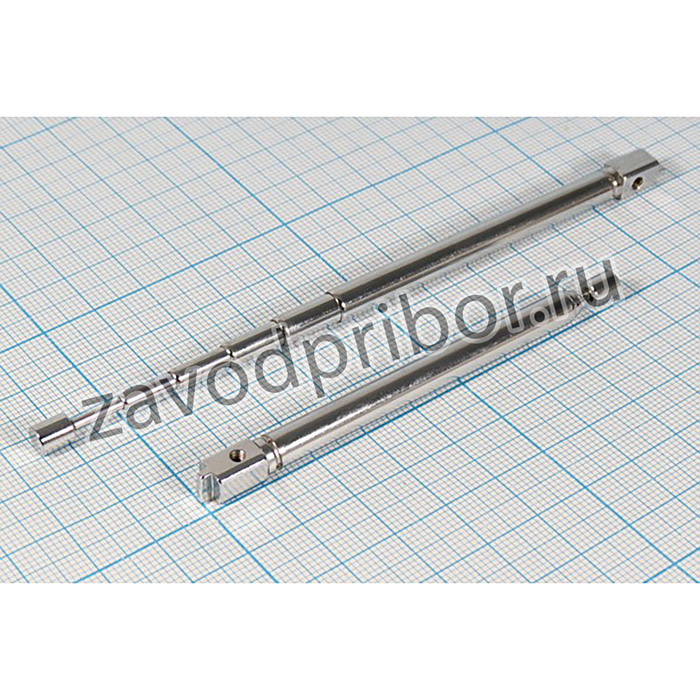 Антенна телескопическая, призм 6,0x 9,0x6,0/M 2,5, d 6, L 85~305, 6 колен; ант т/скоп\призм 6,0x 9,0x6,0/M 2,5\d 6\L 85~305\6