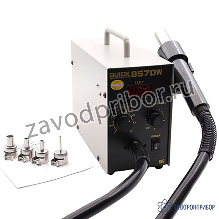 Quick-857DW ESD — термовоздушная станция