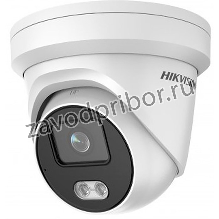 Камера видеонаблюдения IP Hikvision DS-2CD2327G2-LU(C)(2.8mm) 2.8-2.8мм цв. корп.:белый