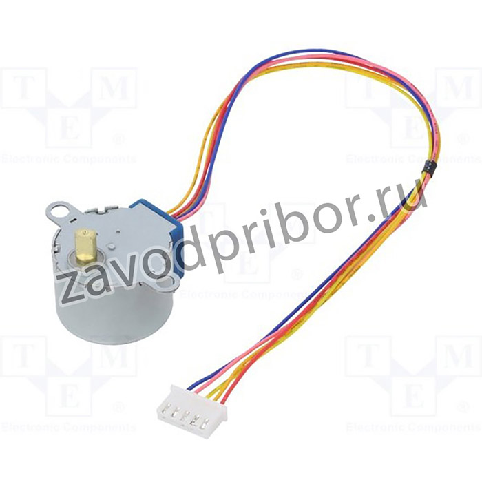 OKY3191, Двигатель DC, шаговый, 5ВDC, Ось D профиль, Разм 28x19мм, 35г