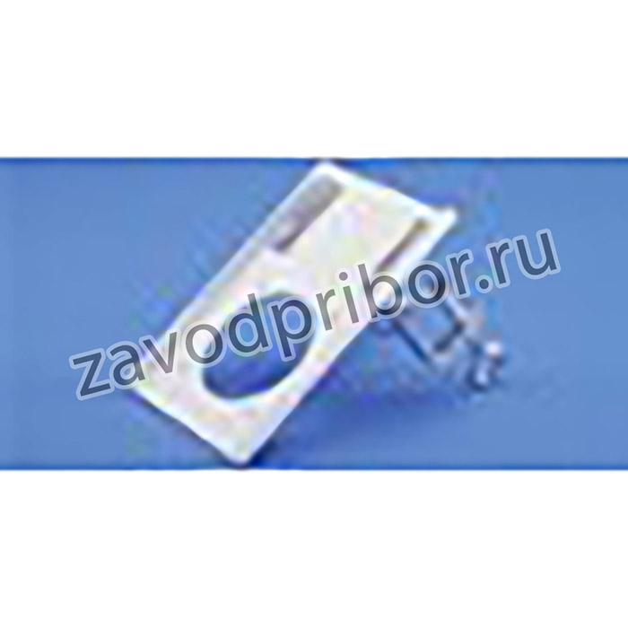 Струбцина для крепления дымоприемника 50мм, белая