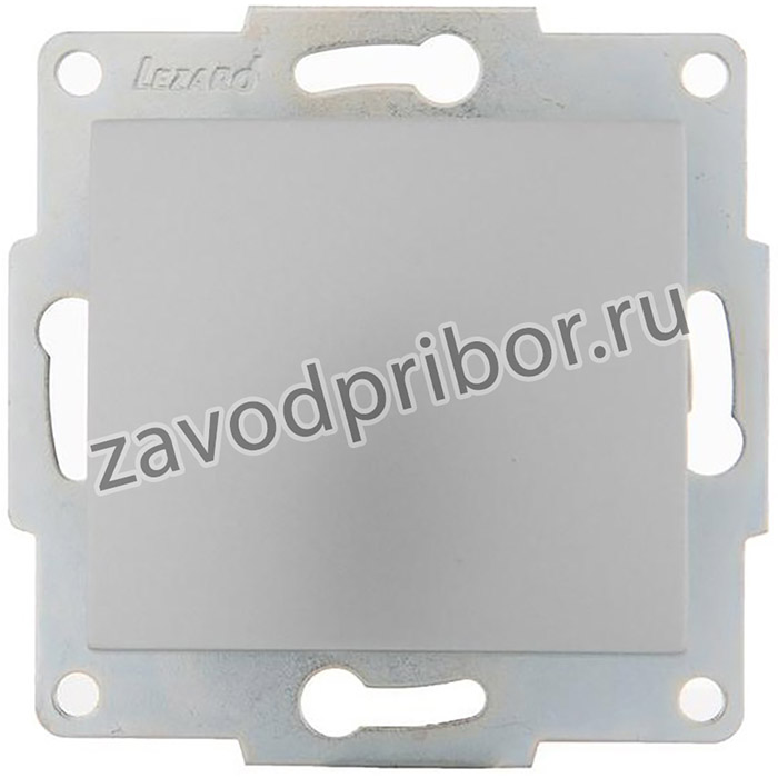 Выключатель 1-кл. 1п СП Karina 10А IP20 механизм матов. серебр. LEZARD 707-4388-100