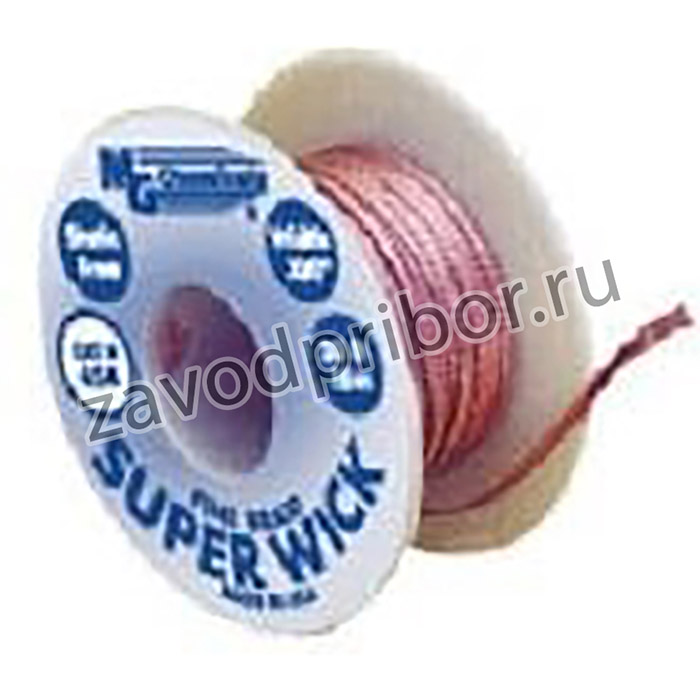 453, Desoldering Braid / Solder Removal SUPRWIK.075in WIDTH GREEN 50FT LENGTH