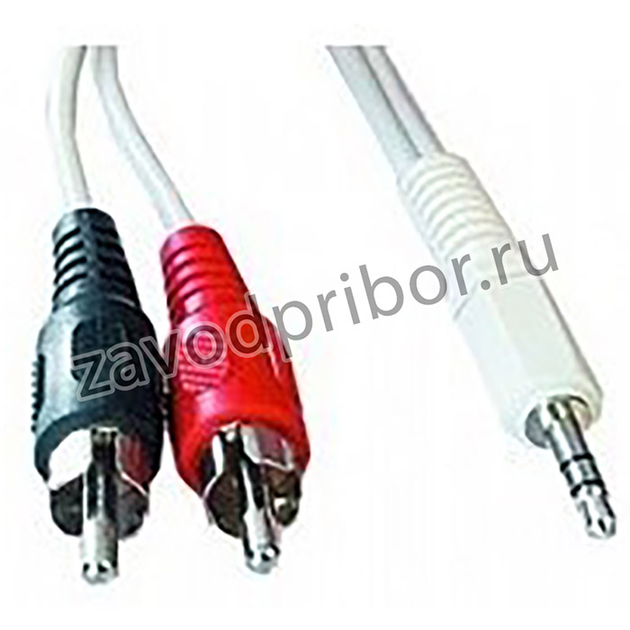 Кабель аудио Gembird, джек3.5 / 2xRCA, 15м CCA-458-15M