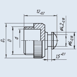 Ф58.632.023-03 заглушка
