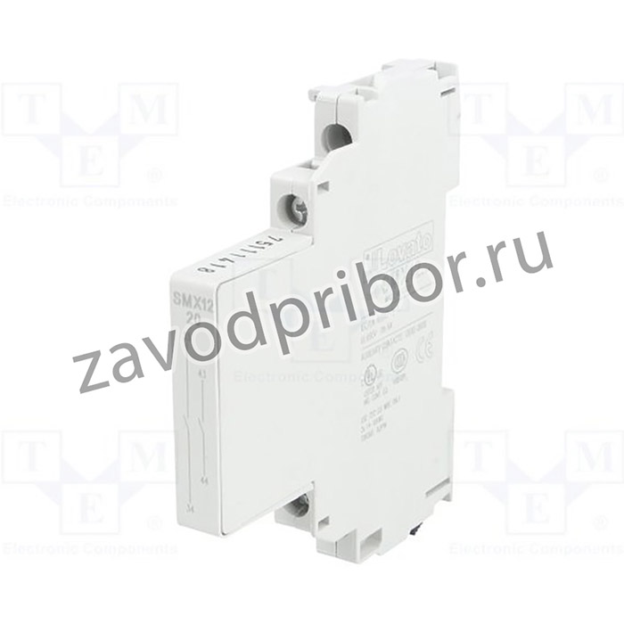 11SMX1220, Вспомогательные контакты, NO x2, боковой