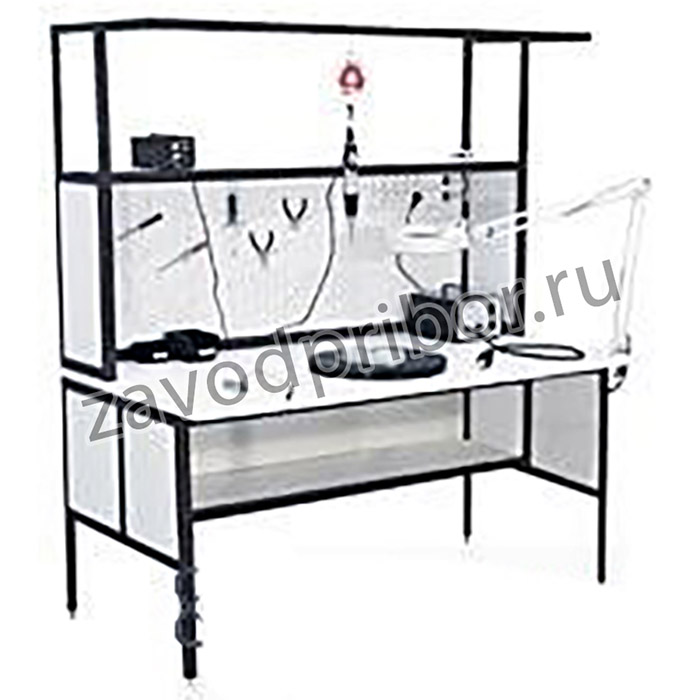 АРМ-4310-ESD — стол слесаря-сборщика радиоаппаратуры с антистатической столешницей