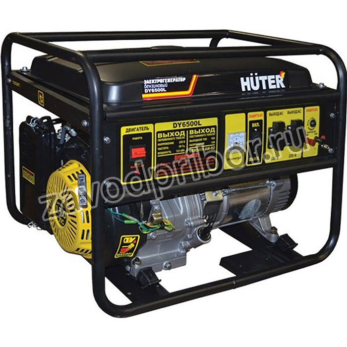 Электрогенератор DY6500L Huter, , шт
