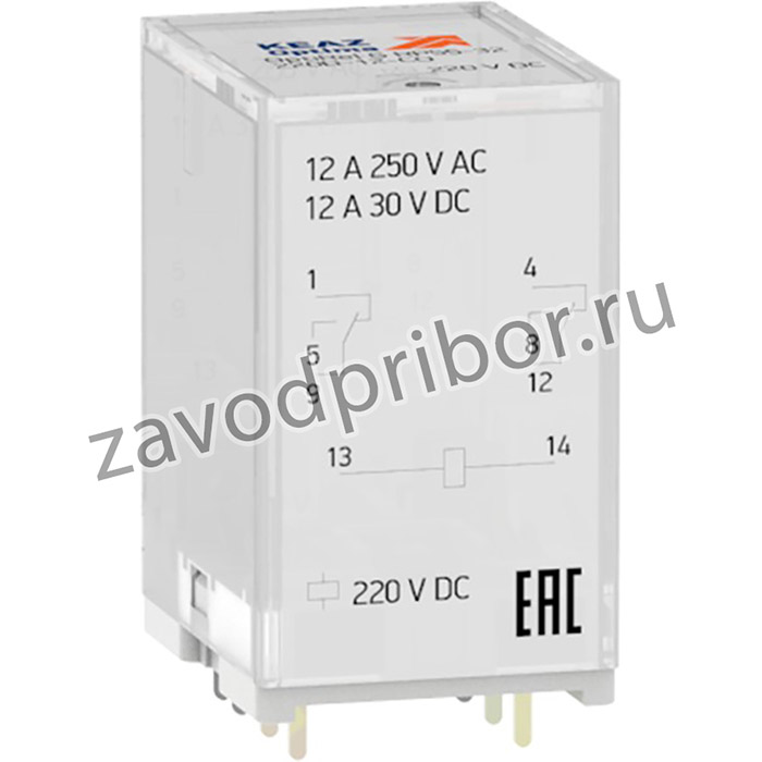 Реле промежуточное OptiRel G RP55-32-24D-12-CO/LD КЭАЗ 281074