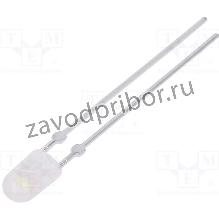 LL-434WM2Q-W2-3P-T, LED; овальный; 3,9x3,2мм; белый холодный; 2200?3800мкд; 110/40°