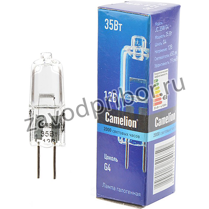 Camelion JC 12V 35W G4, Лампа