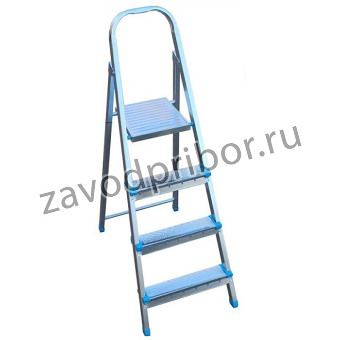 Стремянка стальная 4 ступени Zalger (711-4)