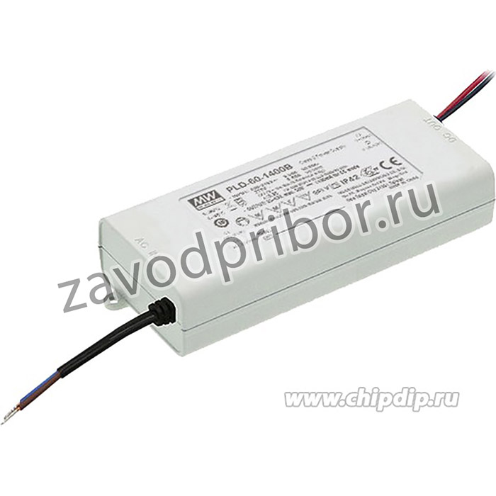 PLD-60-1400B, AC/DC LED, блок питания для светодиодного освещения