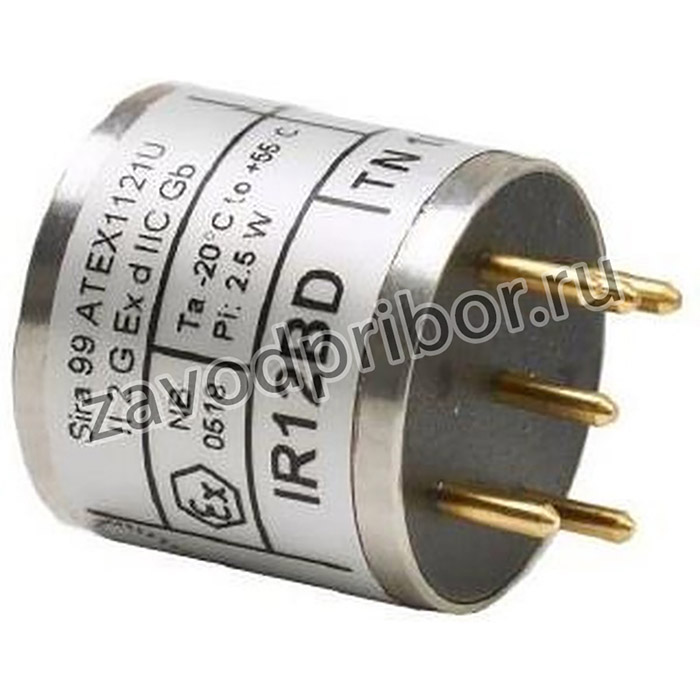 IR11BR, Датчик: газа; СО2; Uраб: 5В; Диапазон: 0-100%; -20-55°C; Серия: IR1