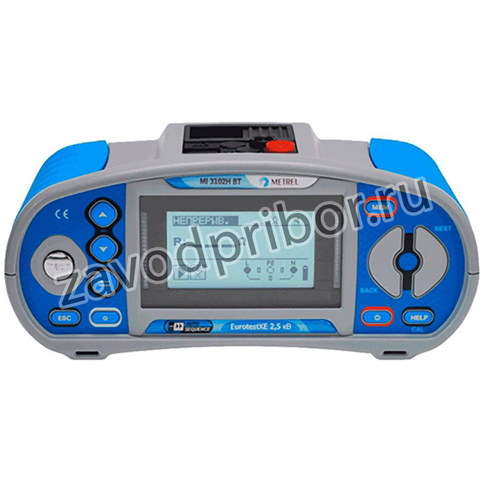 MI 3102H BT — многофункциональный измеритель параметров электроустановок