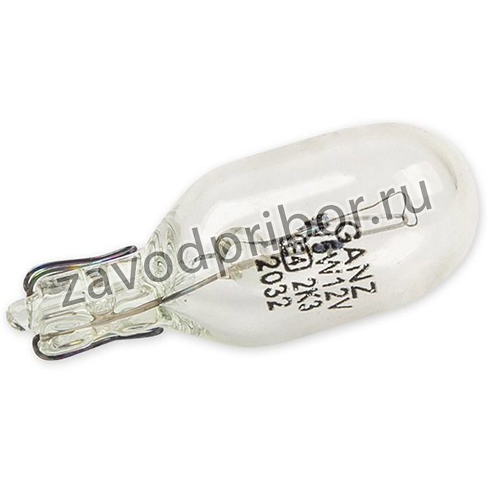 Лампа 12V W5W 5W W2,1x9,5d GANZ 1 шт. BOX GIP06031