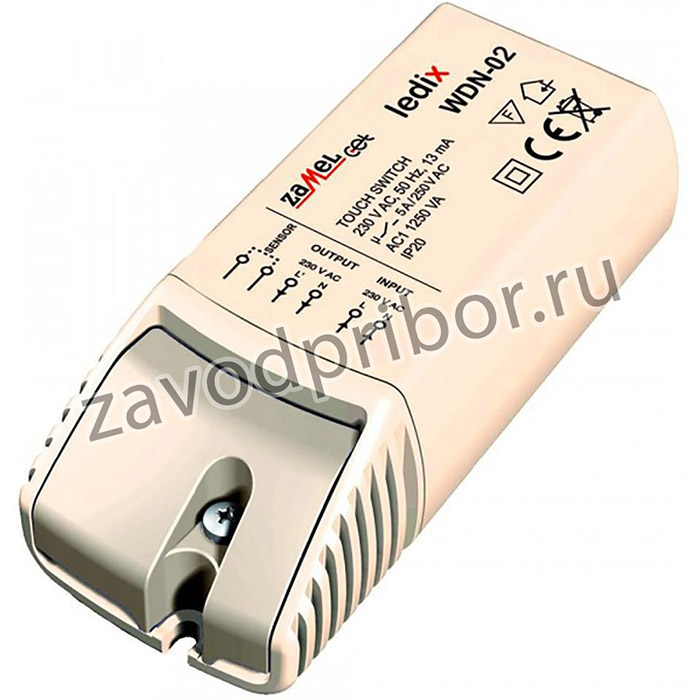 Zamel Сенсорный выключатель 230V AC, на стену