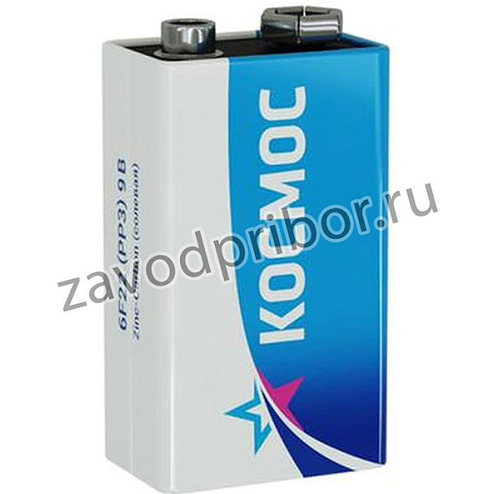 Элемент питания солевой "крона" 6F22 (1S) КОСМОС KOC6F22