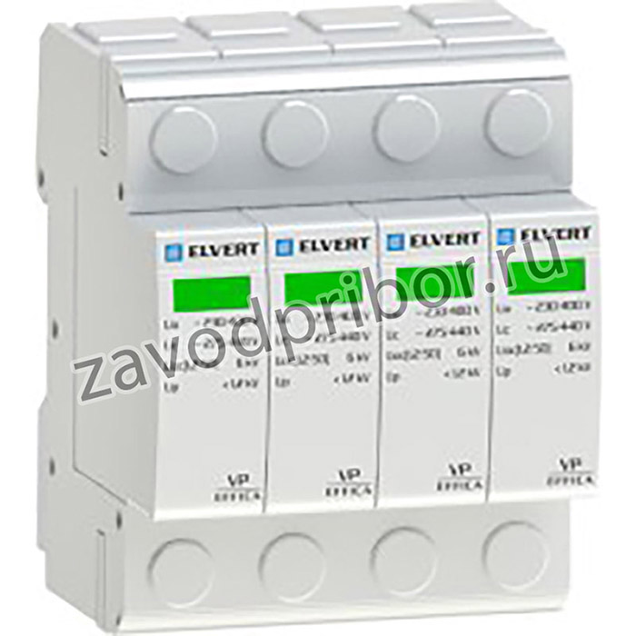 Elvert Устройство защиты УЗИП VP 4p класса II 40kA ELVERT VP42-40