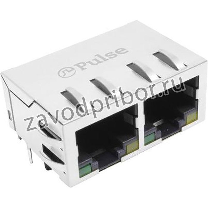 JXR8-1003NL, RJ45 CONNECTOR, RCPT, 8P8C, 2PORT