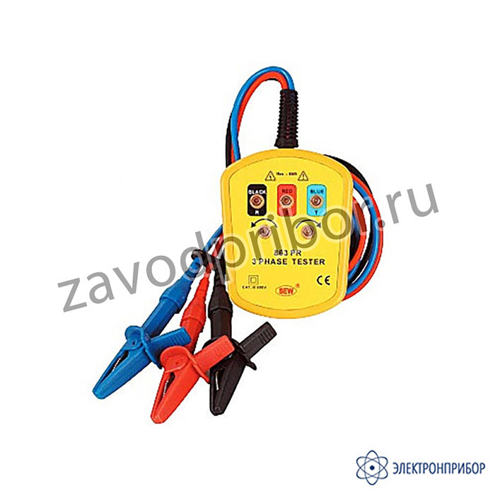 863 PR — измеритель порядка чередования фаз